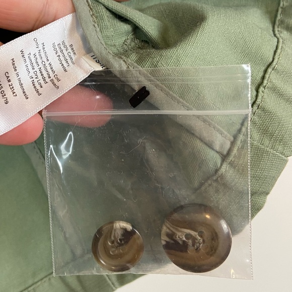 NWT Talbots SAFARI JACKET EMBROIDERED SAGE size Large - Picture 11 of 14